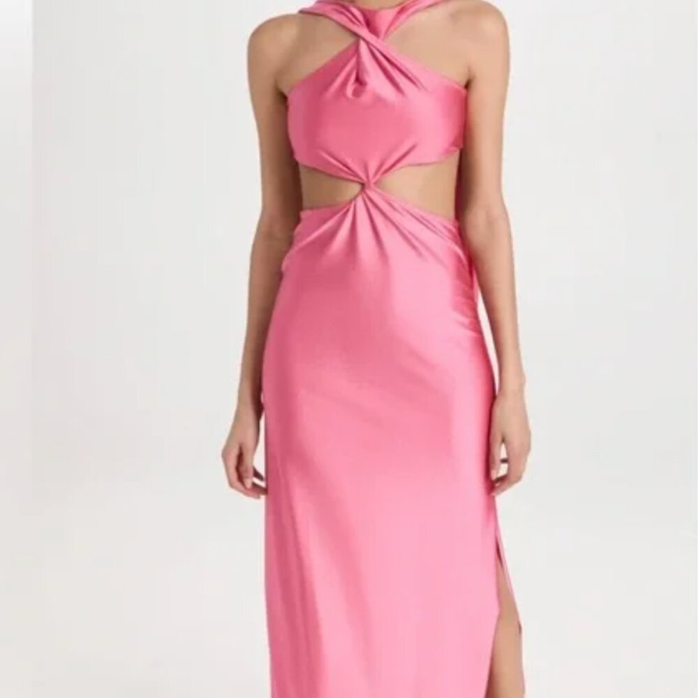 BAOBAB RIBERA MAXI PINK DRESS